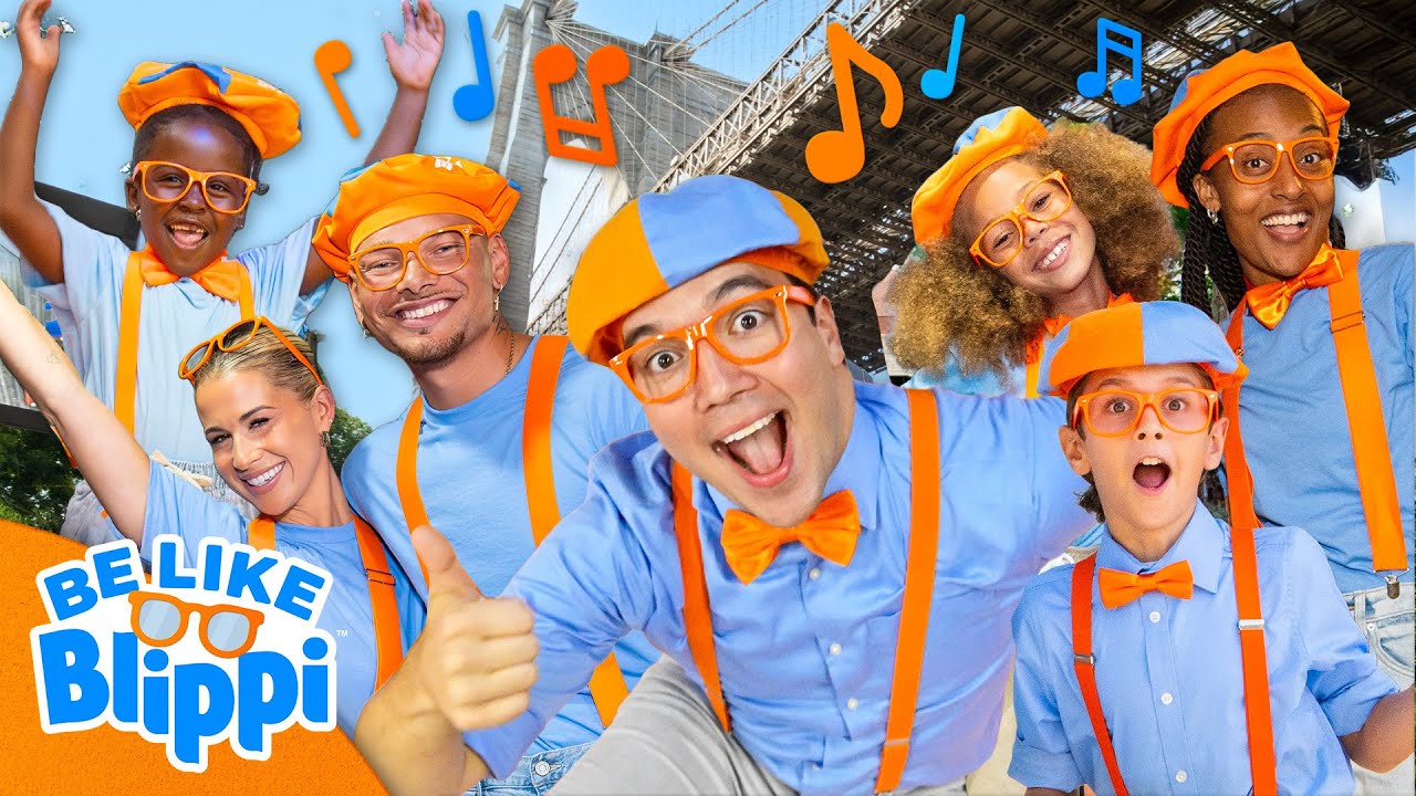 NEW✨Curious Like Me! 🧡| Be Like Blippi! Blippi Songs 🎶| Educational Songs For Kids img