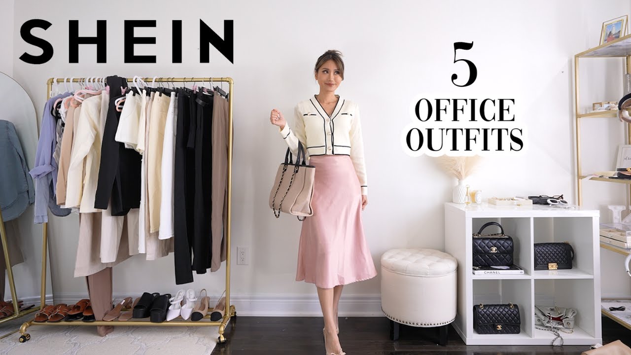 SHEIN WORK OUTFITS | what to wear to the office πΌ img